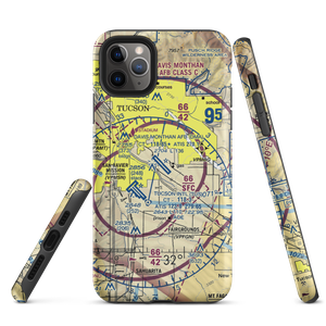 Davis Monthan Air Force Base (DMA) VFR Sectional  Tough iPhone Case