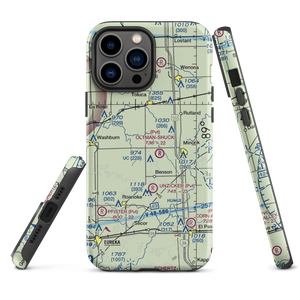 Davison Restricted Landing Area (US-0090) VFR Sectional  Tough iPhone Case