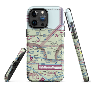 Dawn Patrol Aviation Airport (NK31) VFR Sectional  Tough iPhone Case