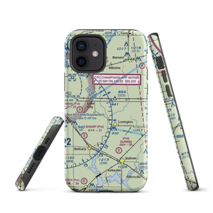 Dawson Farms Airport (0IS4) VFR Sectional  Tough iPhone Case