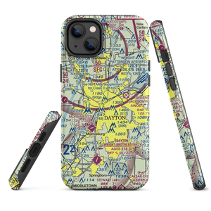 Dayton Transportation Center Heliport (5D7) VFR Sectional  Tough iPhone Case