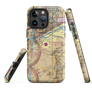 Dayton Valley Airpark (A34) VFR Sectional  Tough iPhone Case