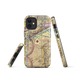 Dayton Valley Airpark (A34) VFR Sectional  Tough iPhone Case