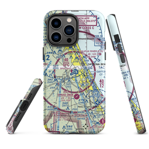 Daytona Beach International Airport (DAB) VFR Sectional  Tough iPhone Case