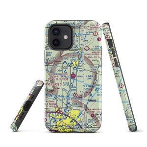 De Kalb County Airport (GWB) VFR Sectional  Tough iPhone Case