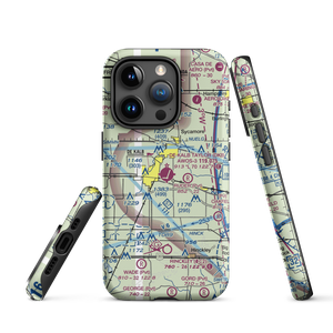 De Kalb Taylor Municipal Airport (DKB) VFR Sectional  Tough iPhone Case