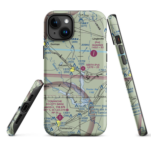 De Leon Municipal Airport (04F) VFR Sectional  Tough iPhone Case