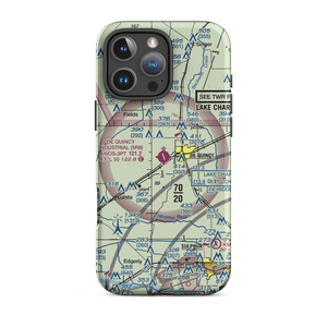 De Quincy Industrial Airpark (5R8) VFR Sectional  Tough iPhone Case