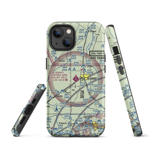De Quincy Industrial Airpark (5R8) VFR Sectional  Tough iPhone Case