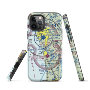 De Witt Property Airport (34MI) VFR Sectional  Tough iPhone Case