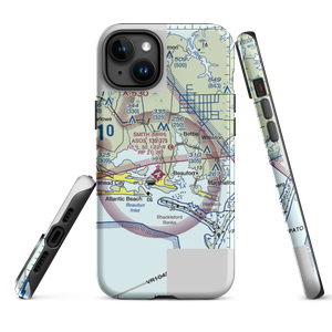 Dead Cow Field (05NC) VFR Sectional  Tough iPhone Case