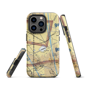 Dead Cow Lakebed Airstrip (HSFIDCL) VFR Sectional  Tough iPhone Case