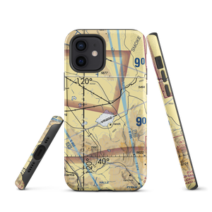 Dead Cow Lakebed Airstrip (HSFIDCL) VFR Sectional  Tough iPhone Case