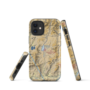 Deadwood Dam Airstrip (ID86) VFR Sectional  Tough iPhone Case