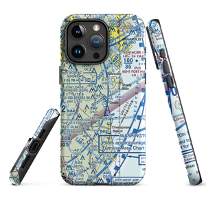 Deale Airport (MD22) VFR Sectional  Tough iPhone Case