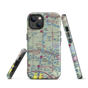 Dean Ranch Airport (14TA) VFR Sectional  Tough iPhone Case