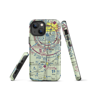 Dean Schwenk RLA Airport (89IL) VFR Sectional  Tough iPhone Case