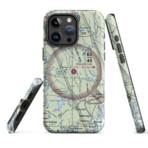 Deblois Flight Strip (43B) VFR Sectional  Tough iPhone Case