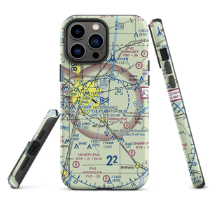 Decatur Airport (DEC) VFR Sectional  Tough iPhone Case