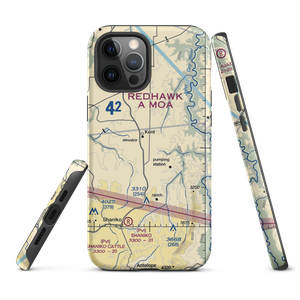 Decker Ranch Airport (OL04) VFR Sectional  Tough iPhone Case