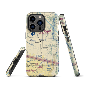 Decker Ranch Airport (OL04) VFR Sectional  Tough iPhone Case