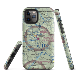 Decorah Municipal Airport (DEH) VFR Sectional  Tough iPhone Case