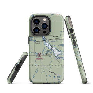 Deep River Seaplane Base (8NA1) VFR Sectional  Tough iPhone Case