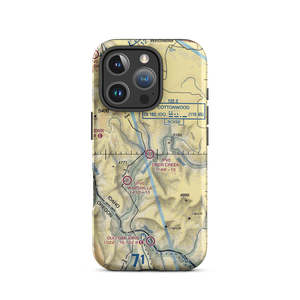 Deer Creek Airport (95ID) VFR Sectional  Tough iPhone Case