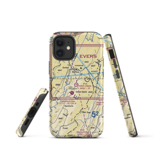 Deer Creek Farm Airport (WV00) VFR Sectional  Tough iPhone Case