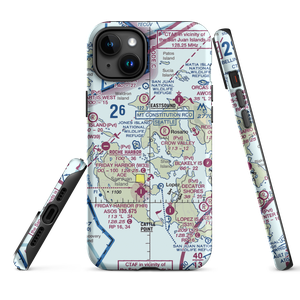 Deer Harbor SPB (DHB) VFR Sectional  Tough iPhone Case