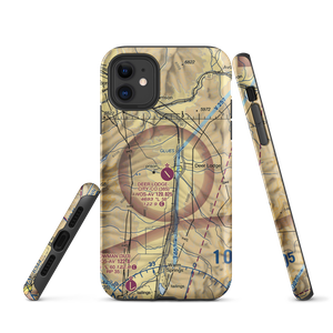 Deer Lodge City County Airport (38S) VFR Sectional  Tough iPhone Case