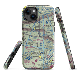 Deer Meadows Airstrip (8PA3) VFR Sectional  Tough iPhone Case