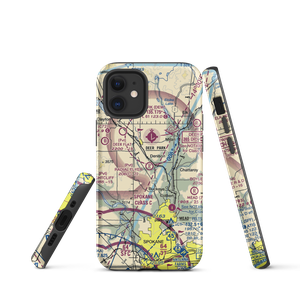 Deer Park / Radial Flyer Airport (WT21) VFR Sectional  Tough iPhone Case