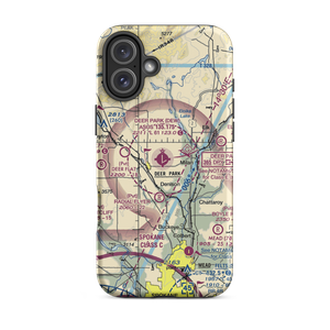 Deer Park Airport (DEW) VFR Sectional  Tough iPhone Case