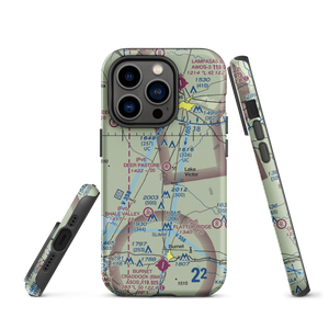 Deer Pasture Airport (69TE) VFR Sectional  Tough iPhone Case