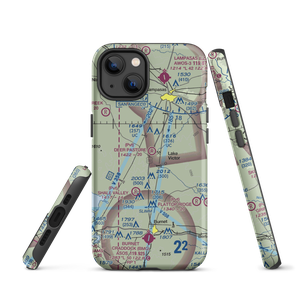 Deer Pasture Airport (69TE) VFR Sectional  Tough iPhone Case