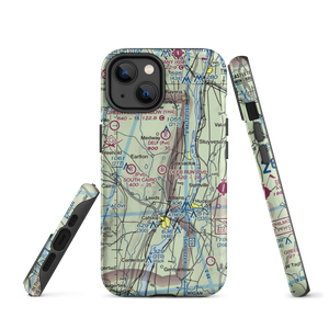 Deer Run Airport (NY74) VFR Sectional  Tough iPhone Case