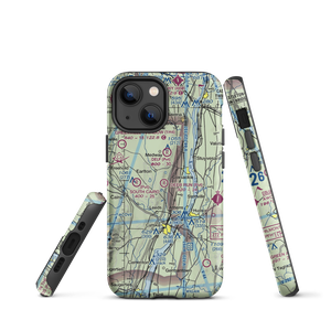 Deer Run Airport (NY74) VFR Sectional  Tough iPhone Case