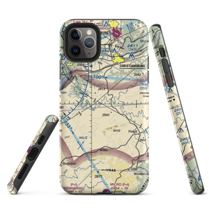 Deer Run Airport (VA06) VFR Sectional  Tough iPhone Case