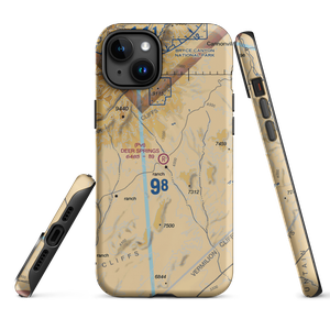 Deer Springs Ranch Airport (UT30) VFR Sectional  Tough iPhone Case