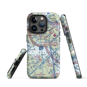 Deerfield Airport (8MD7) VFR Sectional  Tough iPhone Case