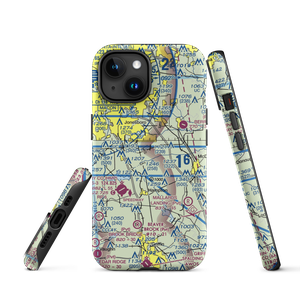 Deerfield Landing Airport (54GA) VFR Sectional  Tough iPhone Case