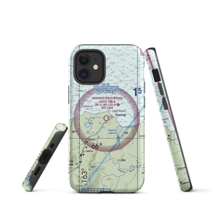 Deering Airport (DEE) VFR Sectional  Tough iPhone Case