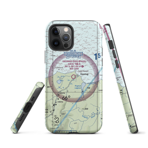 Deering Airport (DEE) VFR Sectional  Tough iPhone Case