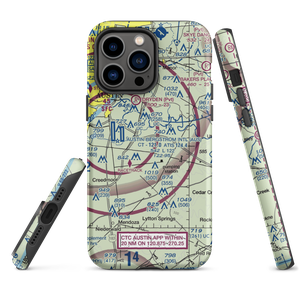 Del Valle Airport (TA55) VFR Sectional  Tough iPhone Case