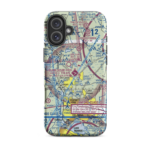 Deland Municipal Sidney H Taylor Field (DED) VFR Sectional  Tough iPhone Case