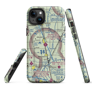 Delano Municipal Airport (DLO) VFR Sectional  Tough iPhone Case