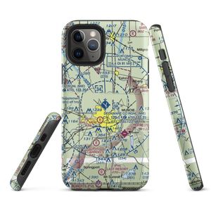 Delaware County Johnson Field (MIE) VFR Sectional  Tough iPhone Case