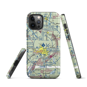 Delaware County Johnson Field (MIE) VFR Sectional  Tough iPhone Case