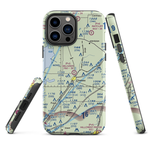 Delozier Airport (OK78) VFR Sectional  Tough iPhone Case